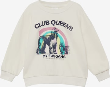 s.Oliver Sweatshirt in Beige: voorkant
