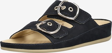 Mule vital en bleu : devant