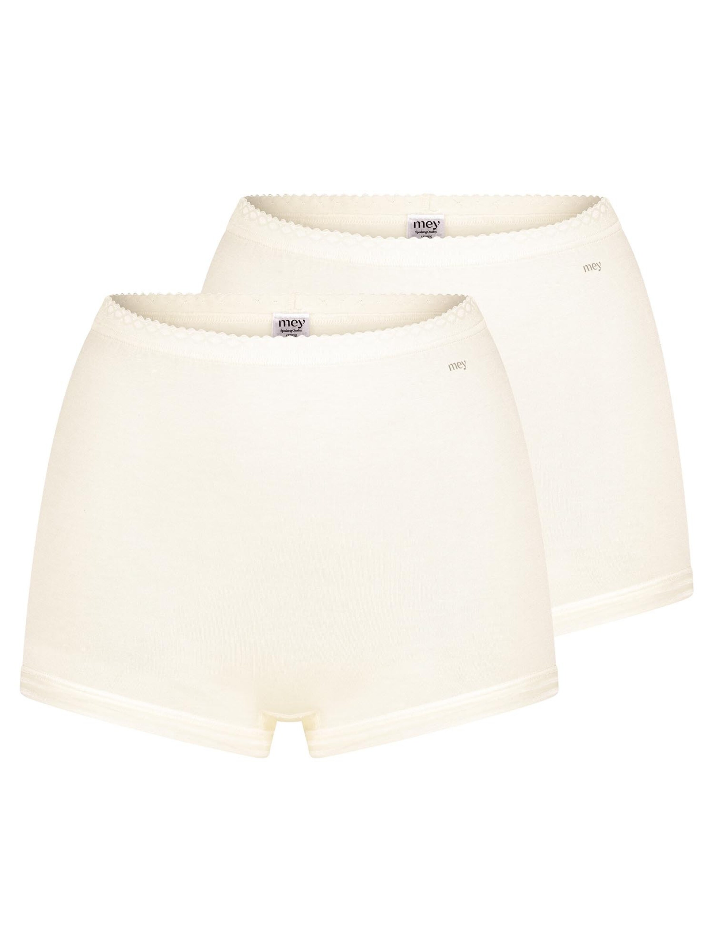 Mey Boyshorts 'Lights' in White: front