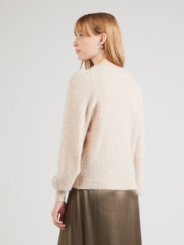 SELECTED FEMME Sweater 'SLFLULU' in Beige