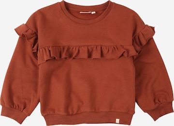 Lil'Atelier Sweatshirt 'NMFIlondon' i röd: framsida
