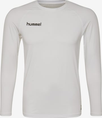 Hummel Functioneel shirt in Wit: voorkant