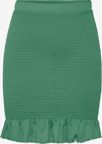 PIECES Spódnica 'Aisa' w kolorze zielony: przód