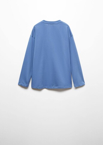 MANGO KIDS Shirt 'Captain' in Blauw