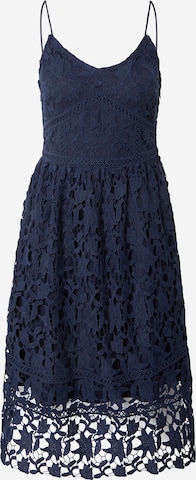 VERO MODA Koktejlové šaty 'VALERIE' – modrá: přední strana