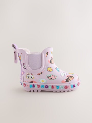 Bottes en caoutchouc 'Gabbys Dollhouse' Next en violet