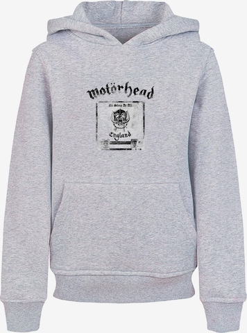 Merchcode Sweatshirt 'Motorhead - No Sleep At All' in Grijs: voorkant