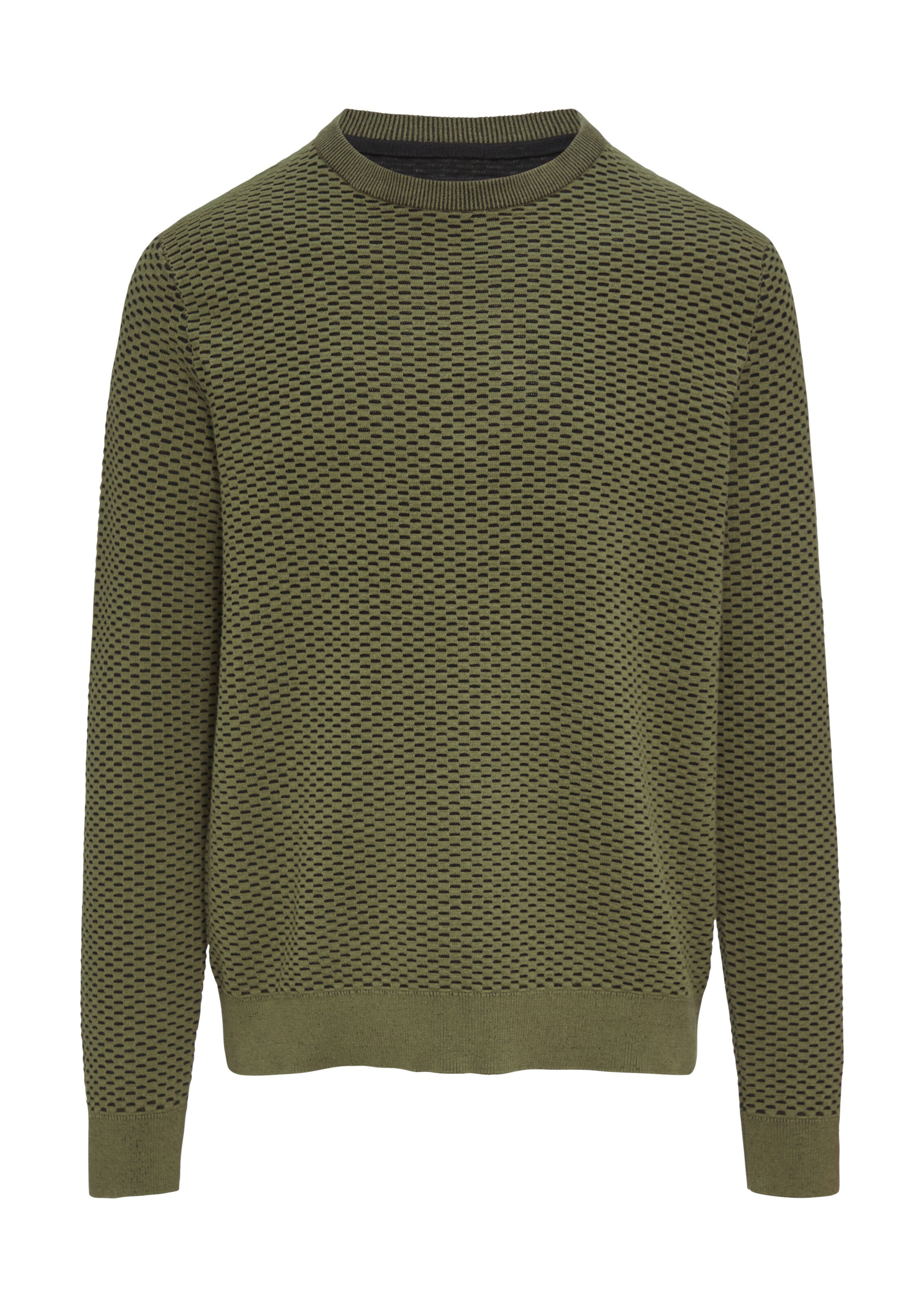 Pull-over QS en vert : devant