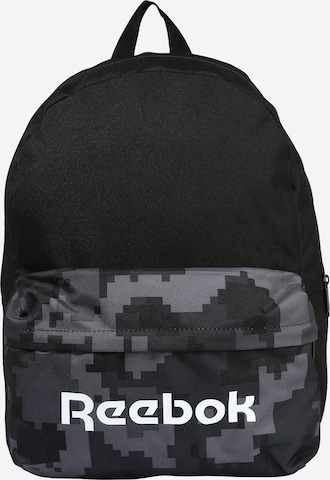 Reebok Sports Backpack in Black: front