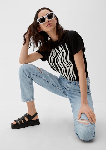 QS Regular Jeans ' MEGAN ' in Blauw
