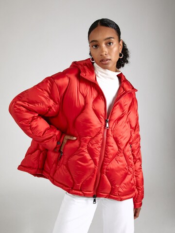 No. 1 Como Between-Season Jacket 'BERGINA' in Red: front