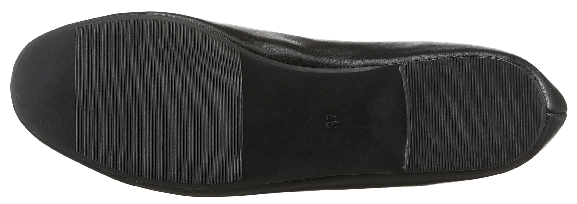 Aniston Ballerina in Schwarz