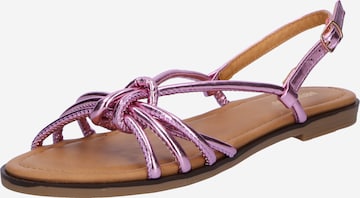 ABOUT YOU Sandalen 'Ylvi' in Pink: predná strana