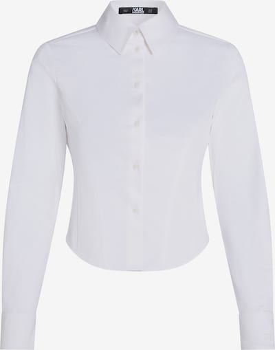 Camicia da donna Karl Lagerfeld di colore bianco, Visualizzazione prodotti