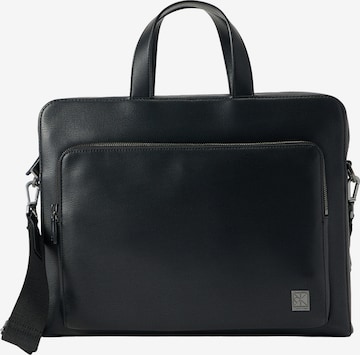 Calvin Klein Tietokonelaukku värissä musta: etupuoli