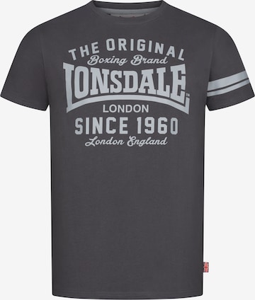 LONSDALEMajica 'Winnard' - siva boja: prednji dio