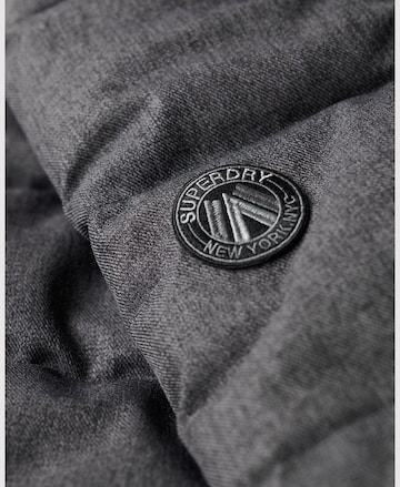 Superdry Athletic Jacket 'City Chevron' in Grey