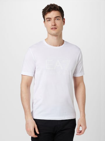 EA7 Emporio Armani T-Shirt in Weiß: Vorderseite
