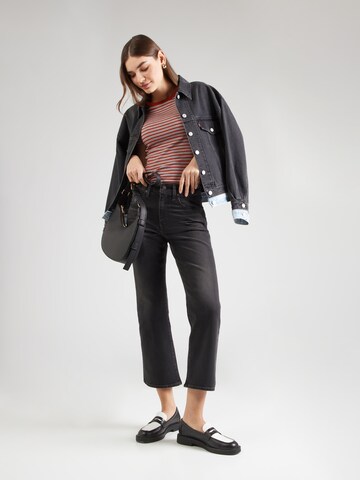 LEVI'S ® Bootcut Jeans '725 AUTHENTIC' in Schwarz