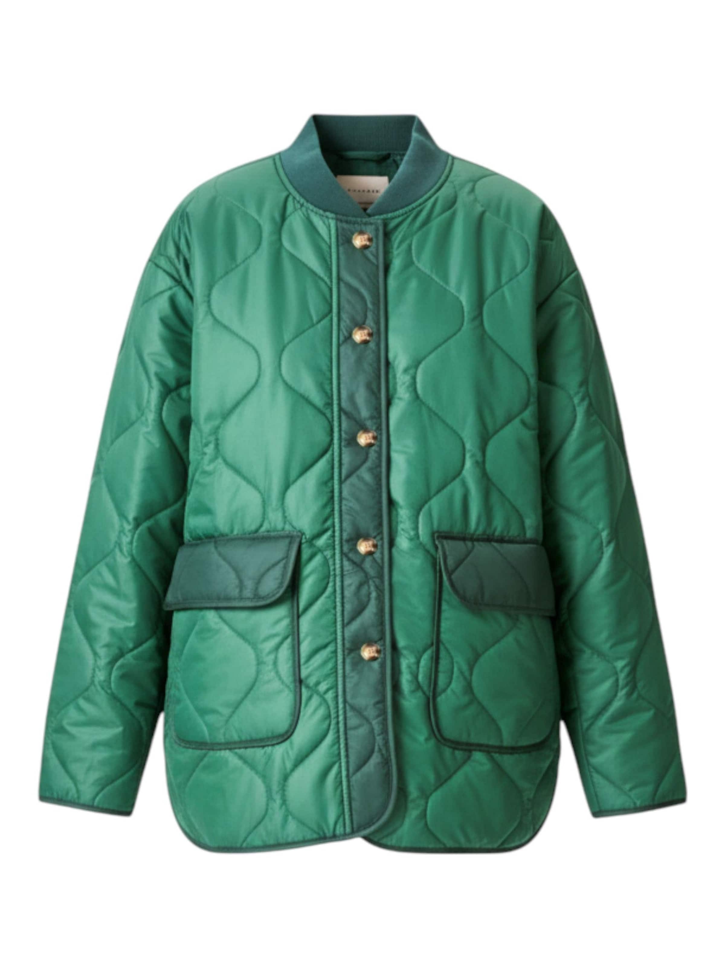 TEESHOPPEN Jacke in Grün: Vorderseite