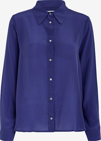 Camicia da donna 'Caty' di minus in blu: frontale