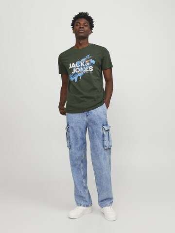 JACK & JONES Shirt 'JJNelson' in Groen