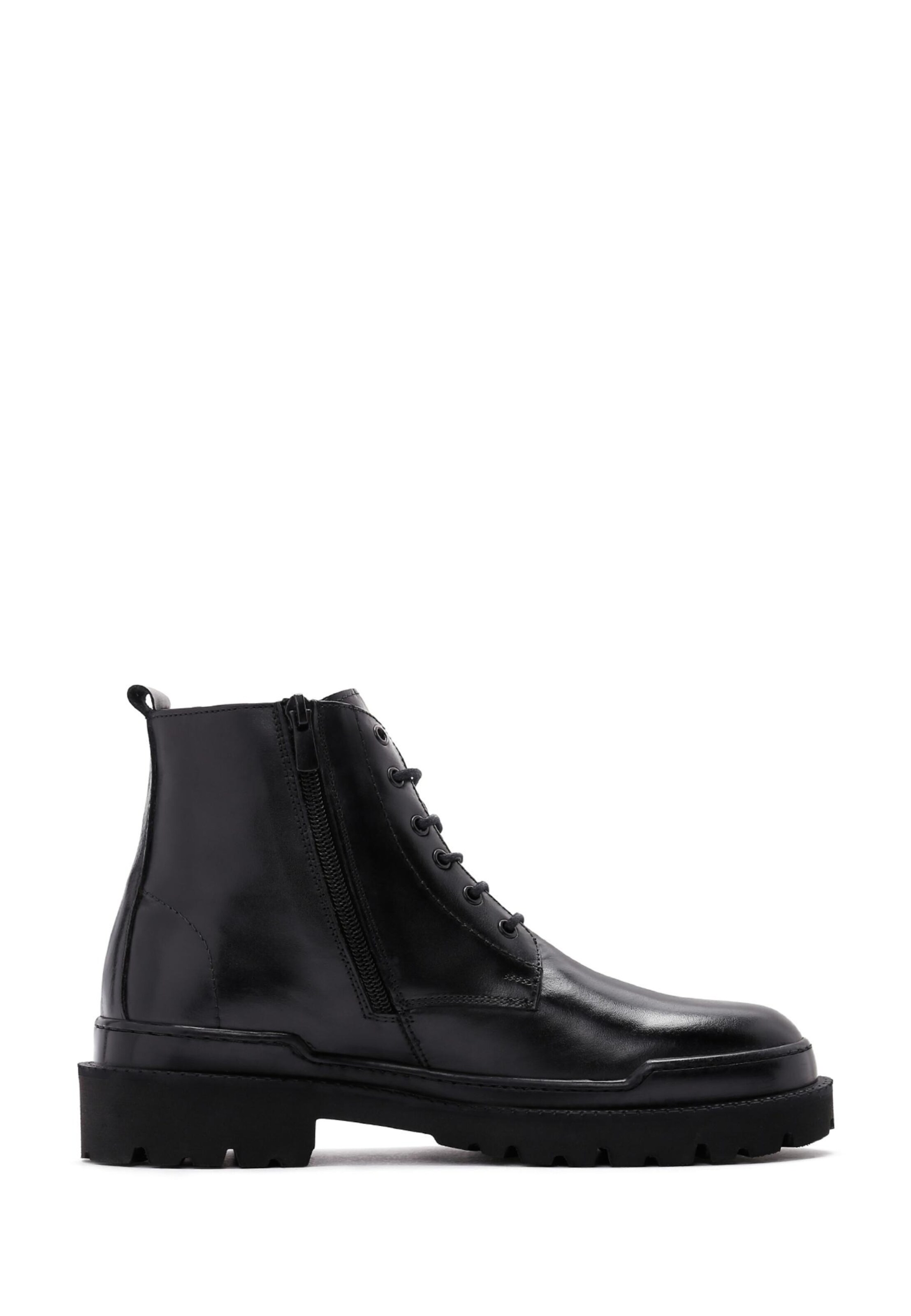 Bottines à lacets Derimod en noir