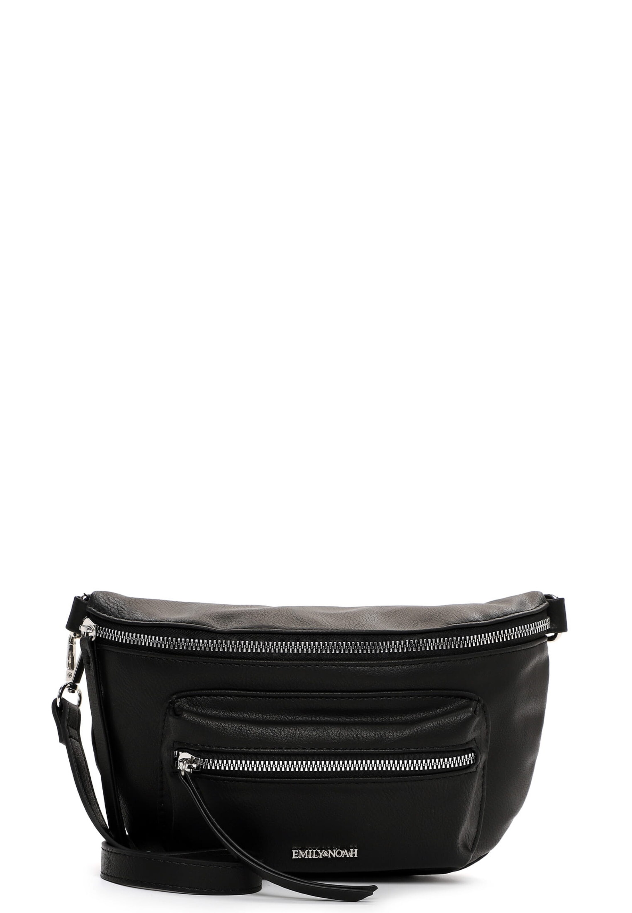 Sac bandoulière Emily & Noah en noir : devant