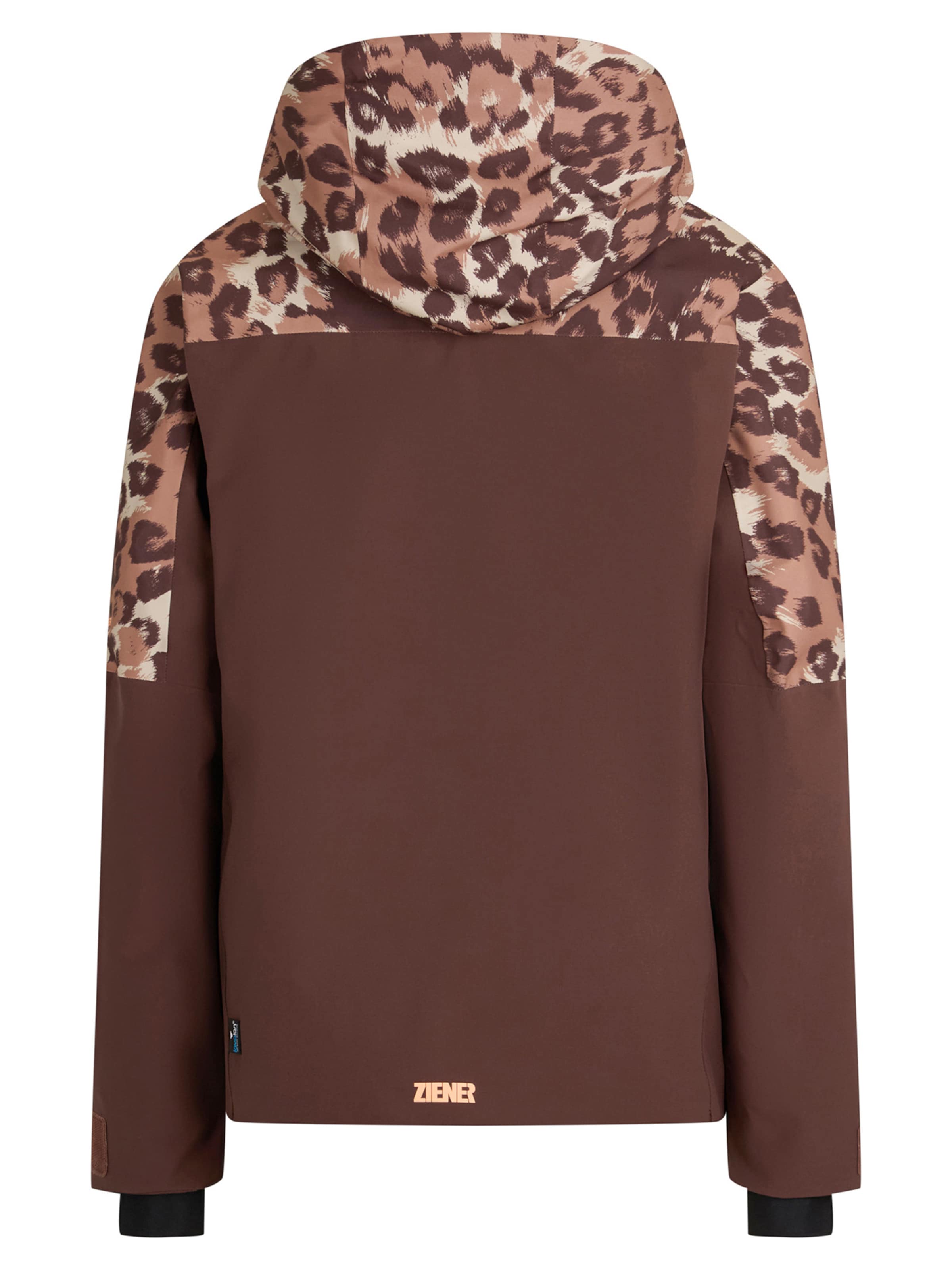 ZIENER Winter Jacket in Brown