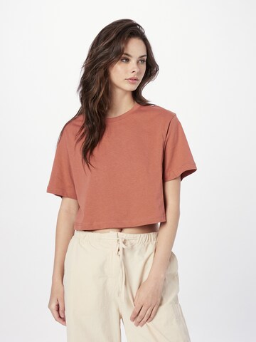 T-shirt Urban Classics en marron : devant