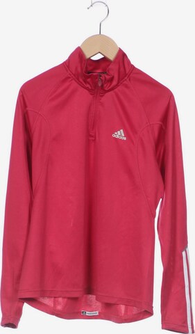 ADIDAS PERFORMANCE Sweatshirt & Zip-Up Hoodie in XL in Pink: front