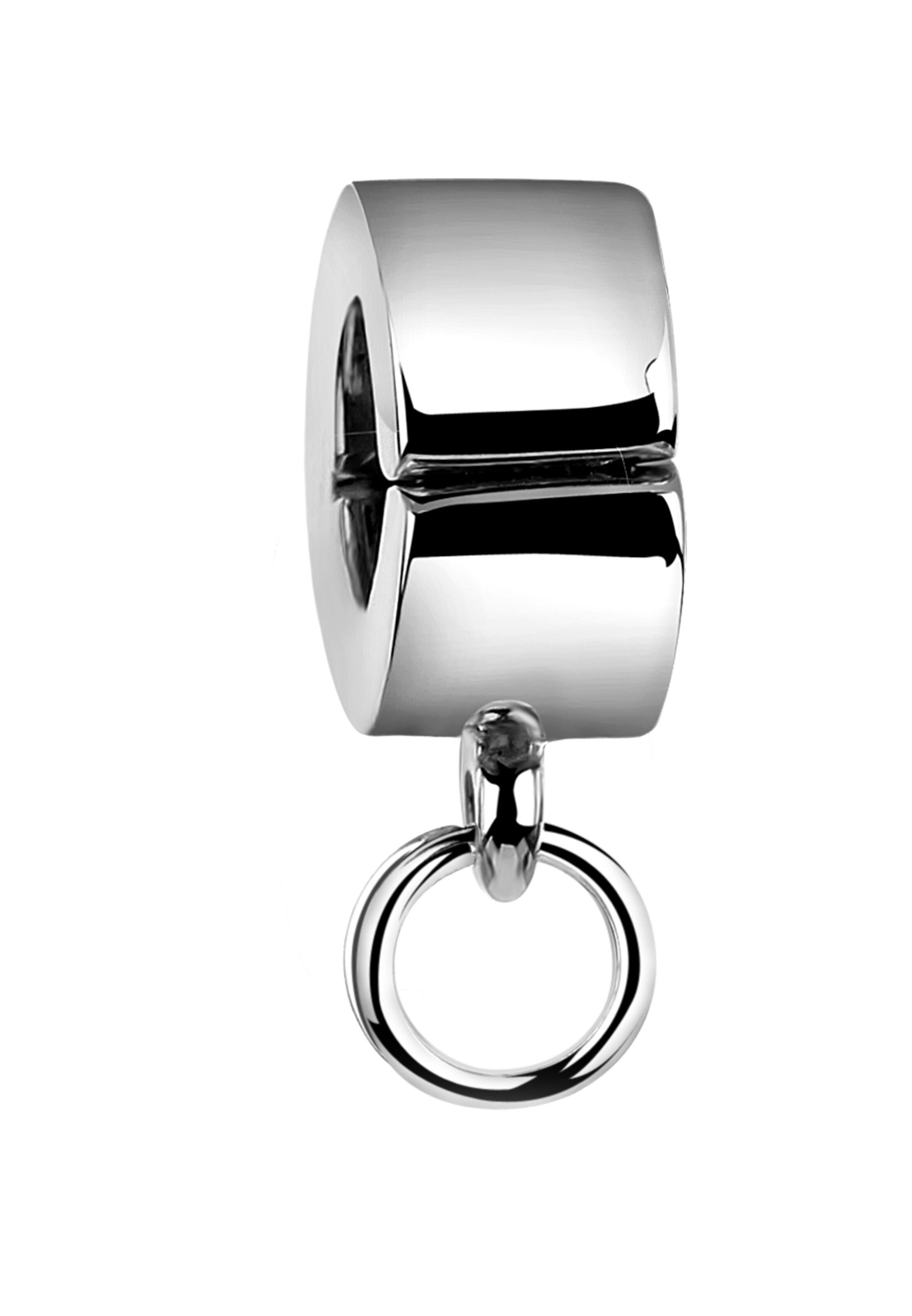 Pendentif Nenalina en argent : devant