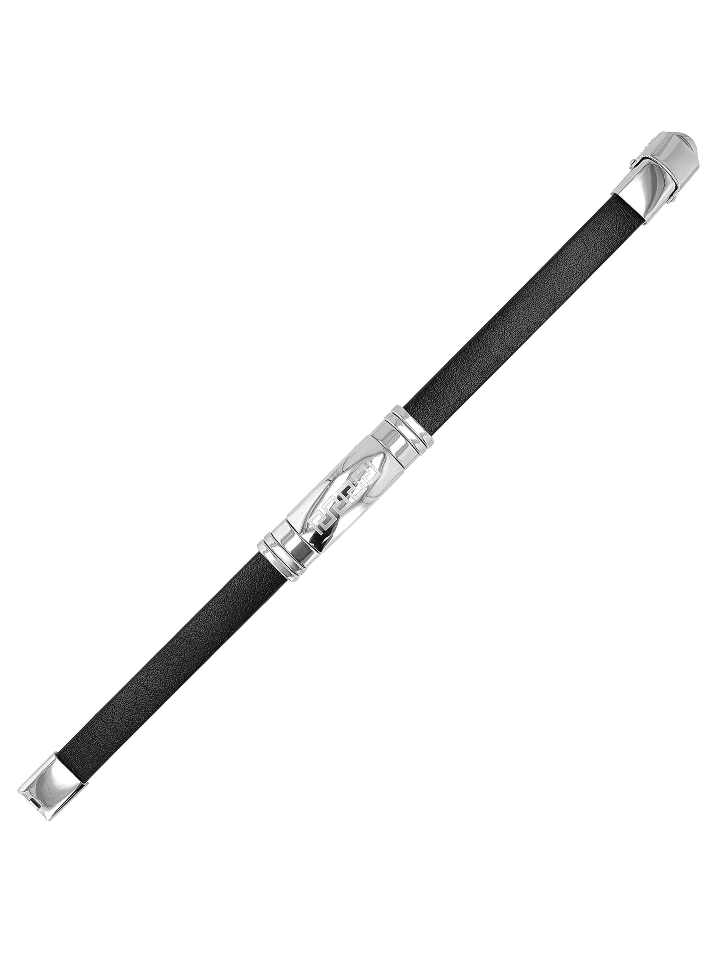 Akzent Armband 'Trajan'‌ in Schwarz