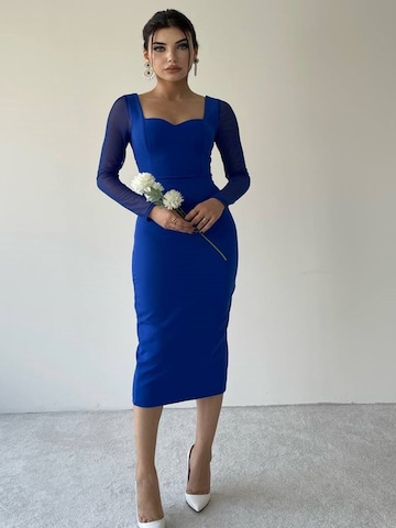 WOMAN VISION Šaty – modrá