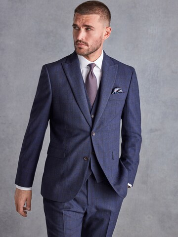 Next Regular fit Business blazer in Blue: front