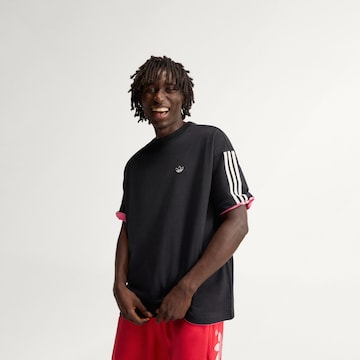 ADIDAS ORIGINALS Tričko – černá: přední strana