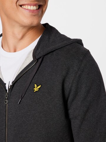 Lyle & Scott Ζακέτα φούτερ σε γκρι