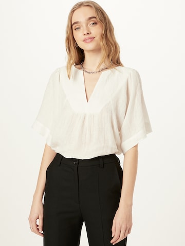 JcSophie - Blusa 'Lena' em branco: frente