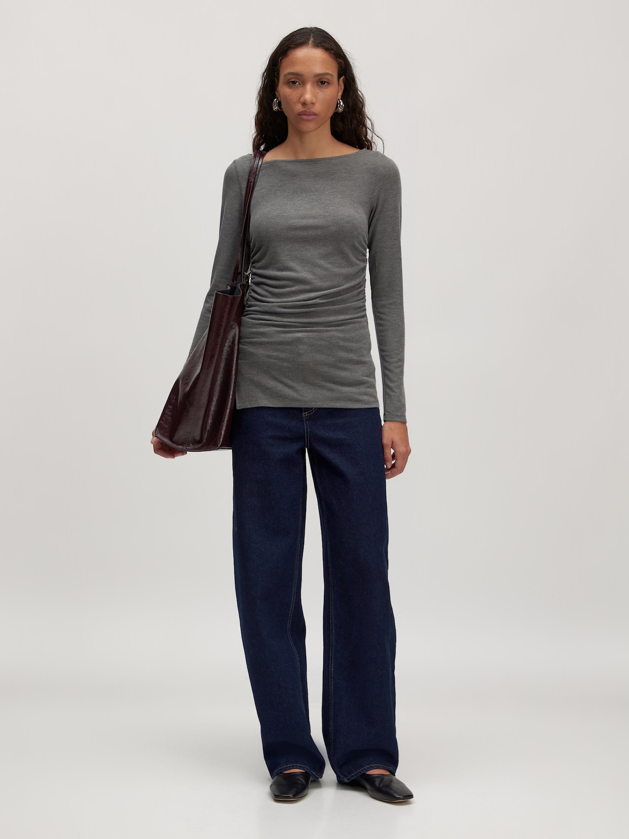 EDITED Produkte Shirt 'Imelda' grau