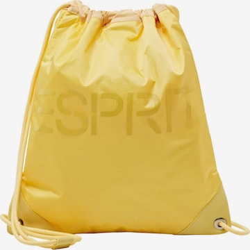 ESPRIT Athletic Gym Bag in Yellow: front