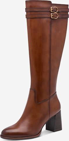 Bottes Tamaris en marron : devant
