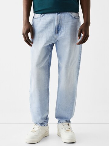 Loosefit Jean Bershka en bleu