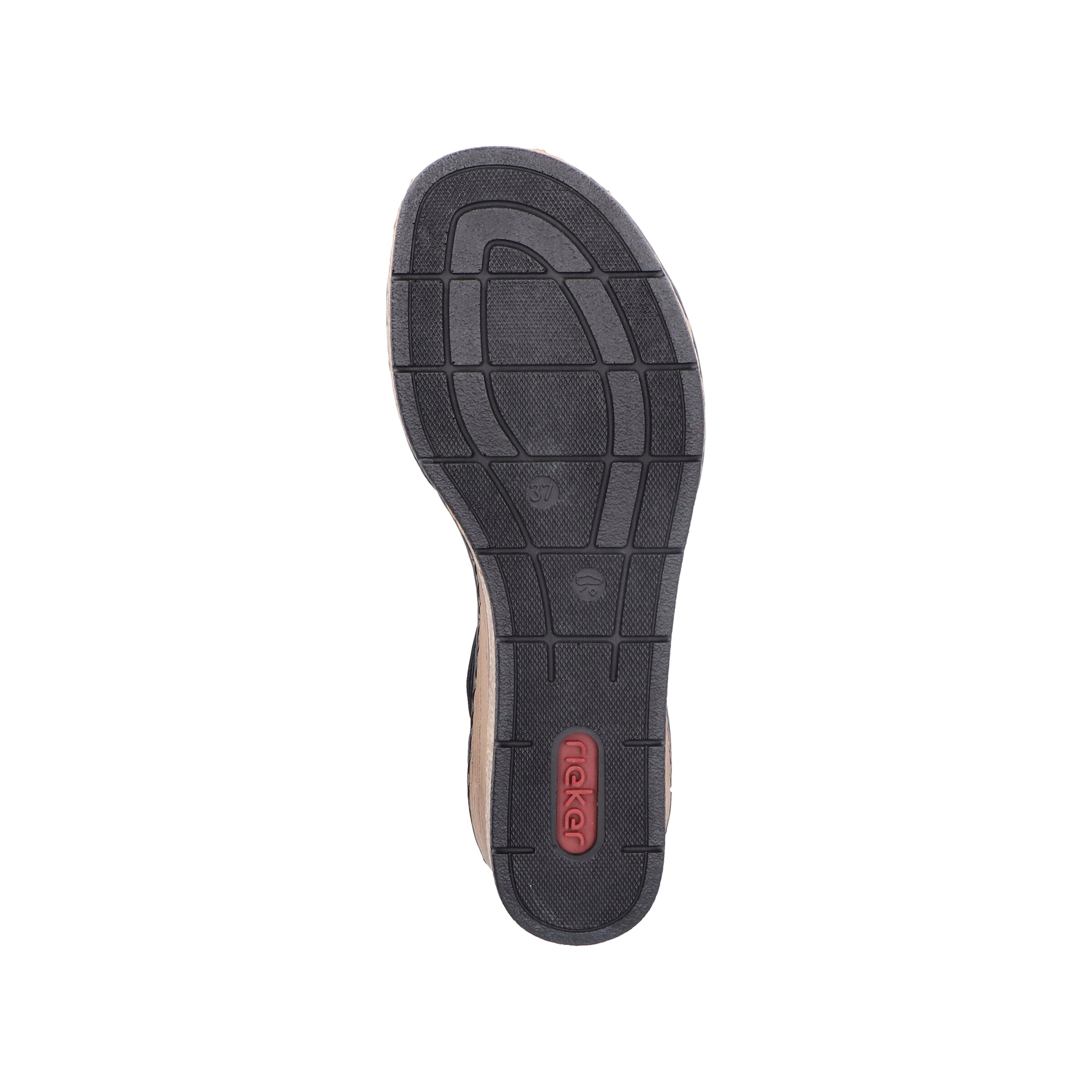 Sandales Rieker en noir