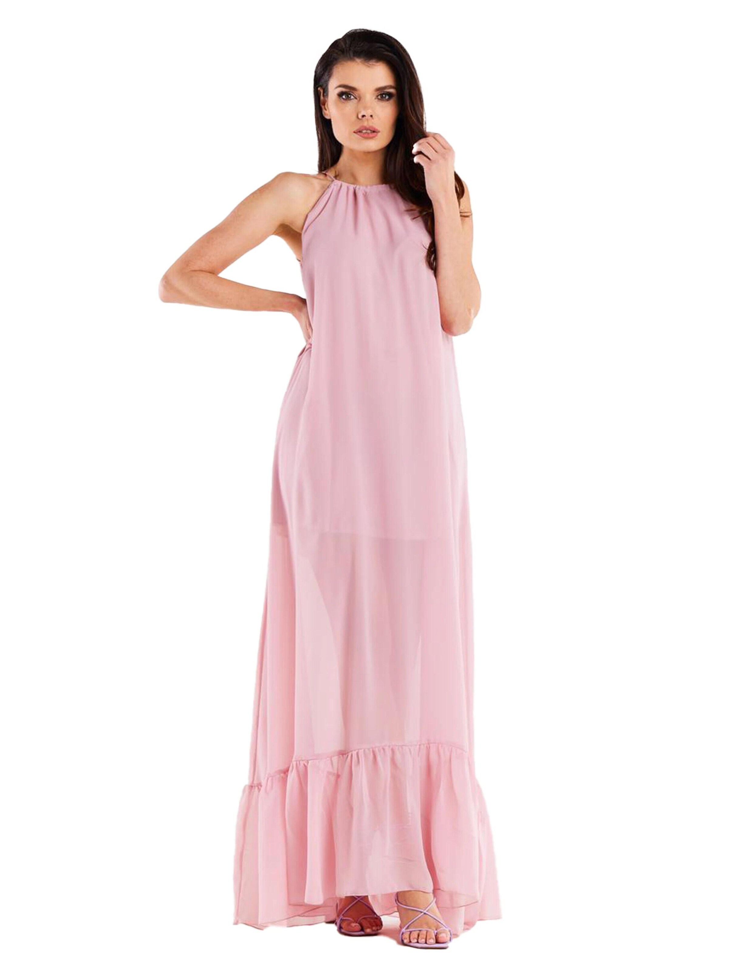 amorubi.com Dress in Pink: front