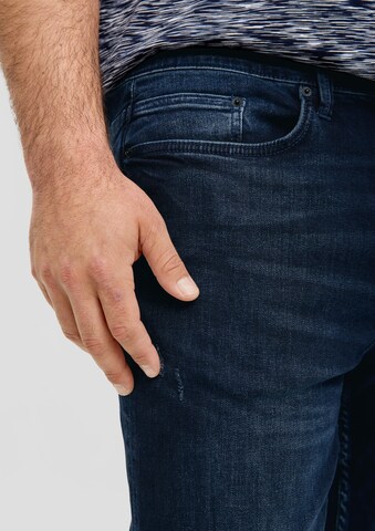 Coupe slim Jean 'Casby' s.Oliver en bleu