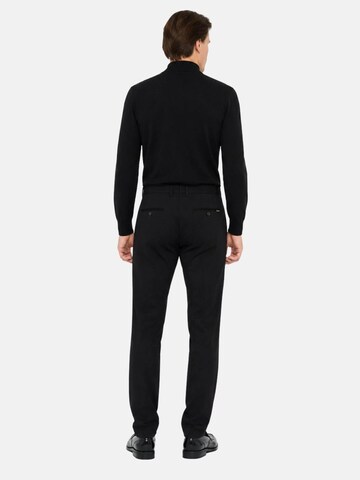 Liu Jo Regular Trousers 'LIU JO UOMO PANTALONE  JERSEY PANTALONE' in Black