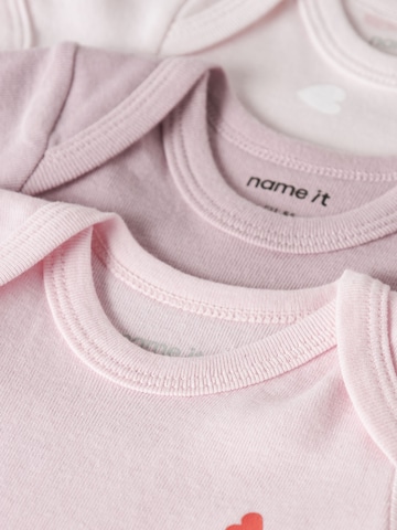 NAME IT Sparkedragt/Body i pink