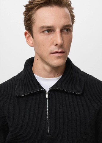MANGO MAN Sweater 'Parkyd' in Black