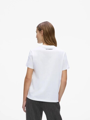 Karl Lagerfeld Tričko 'Rue St-Guillaume' - Biela