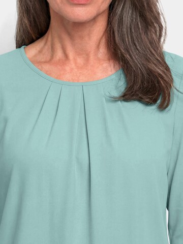 Goldner Bluse in Grün